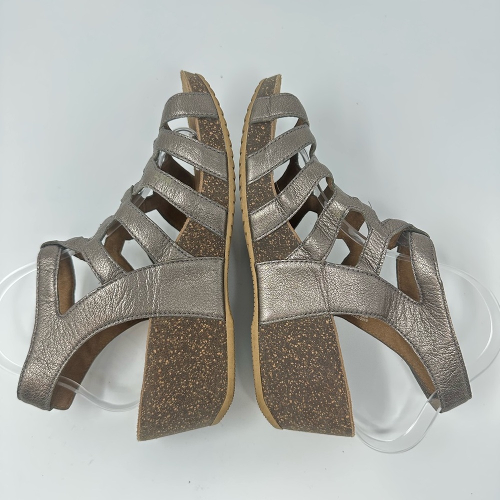 Dansko Selina Gladiator Sandals Metallic Leather Women's 41 - Picture 8 of 16